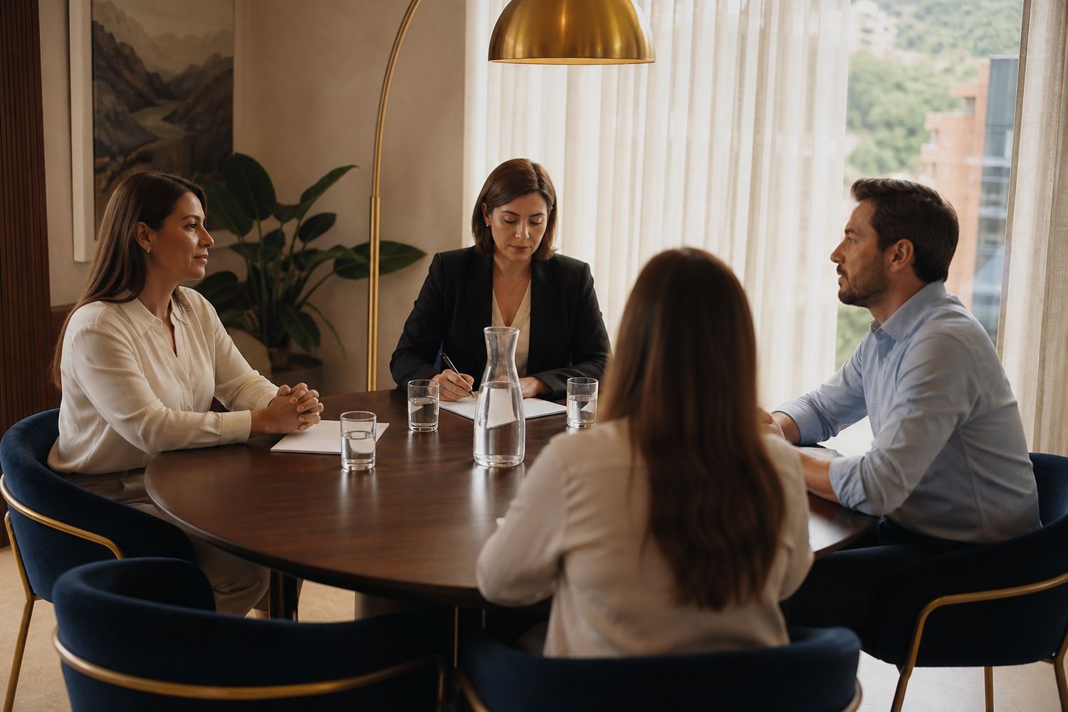 Acompañamiento a personas en un espacio de conciliación confidencial